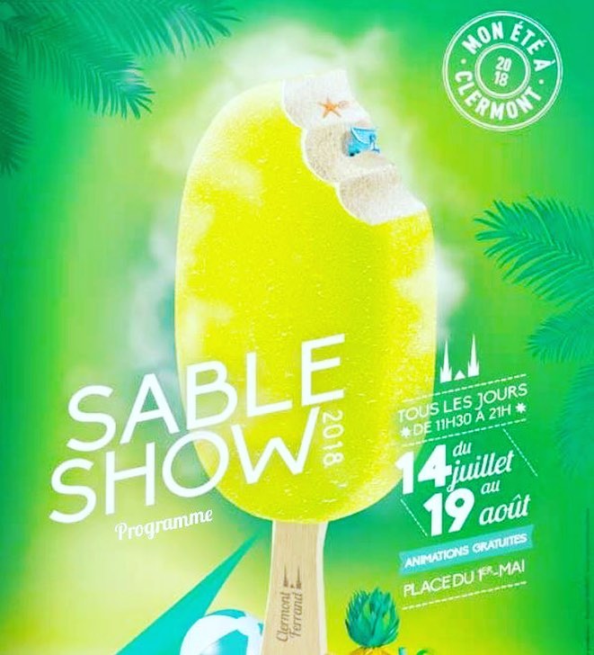 Affiche Sable Show