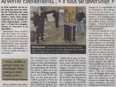 article la montagne oct 2020